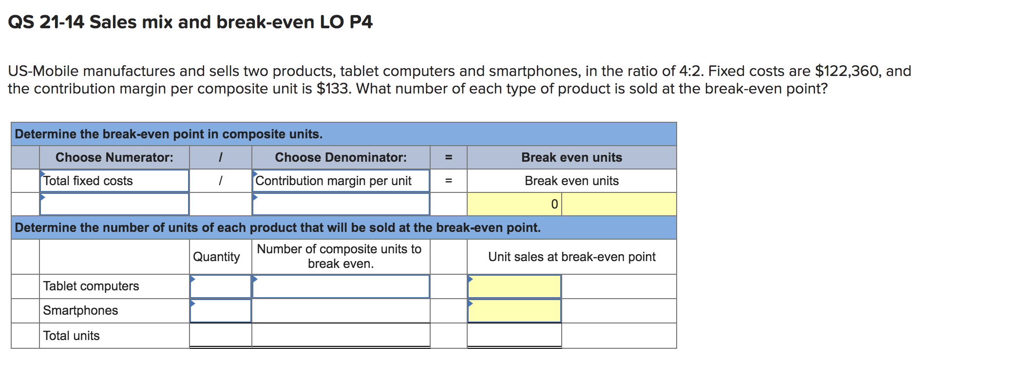 costs (11,400 units at $180 each) Contribution margin Fixed costs $2,565,000 2,052,000