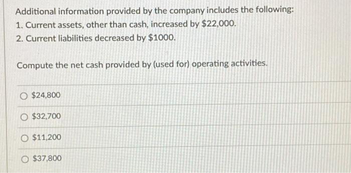 cash flows. Refer to the following income statement: Pear Company Income Statement