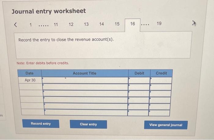 depreciation on computer equipment is $360. d. Employees earned $560 of unpaid