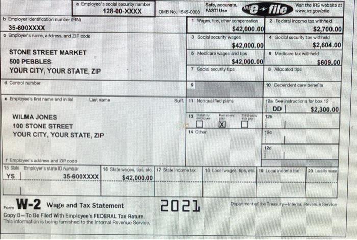 UP. 1) What is the amount of Fred and Wilma's standard deduction