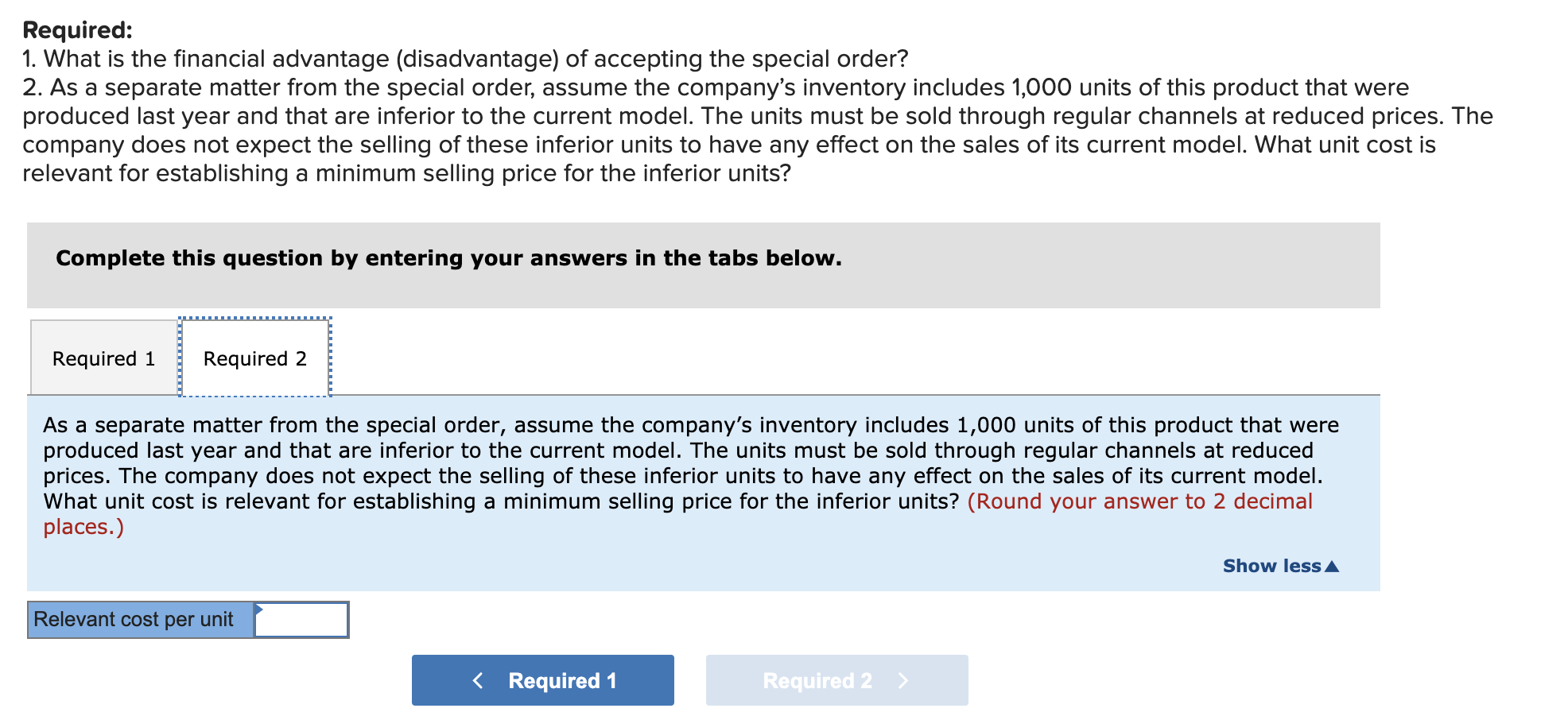 my work 1 Delta Company produces a single product. The cost of