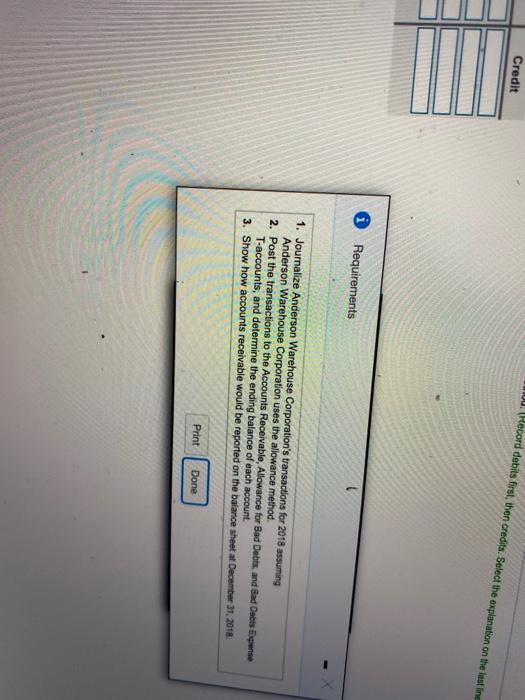 was $10,800 and $2,000 (credit ba (Click the icon to view the