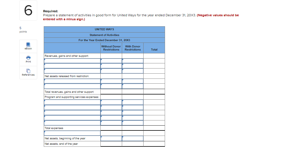 Please do not make any mistake in this 6 The following information