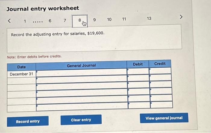 cash dividends to stockholders, The following information is available the adjusting envies.
