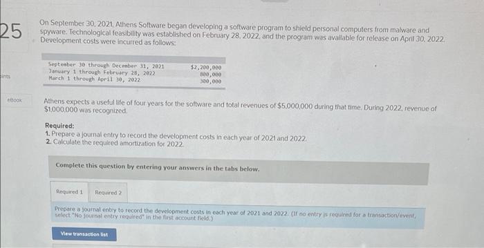 what is the right answer for this question 25 On September 30,