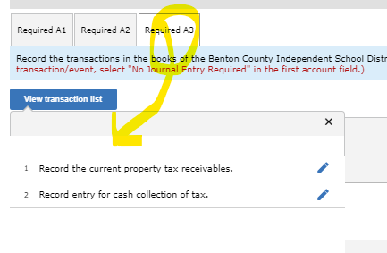 taxes receivable for other governments. 2 Record tax received for other governments.