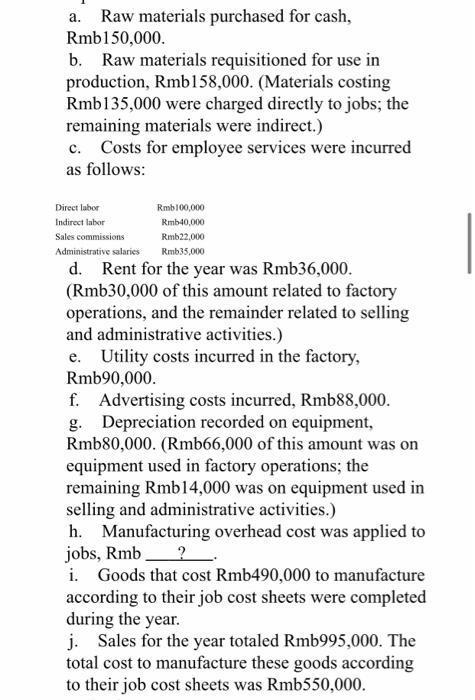 it please dont provide wrong answer thank you so much 3. Job-order