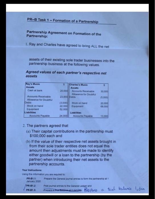  please dont use T format PR-B Task 1 - Formation of