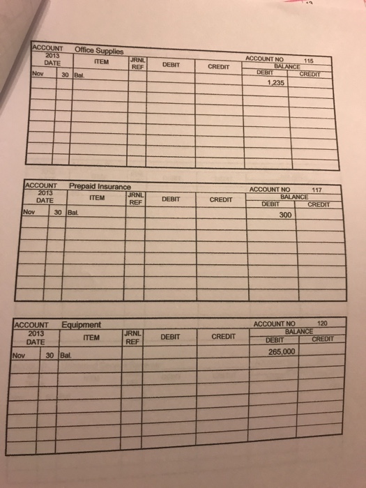 from keys to safes. You have just been hired as the accountant