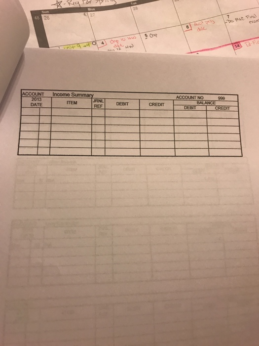 the Accounts Payable Subsidiary Ledger On December 31, post to the General
