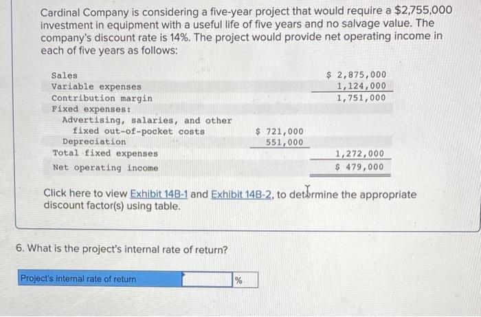 $2,755,000 investment in equipment with a useful life of five years and