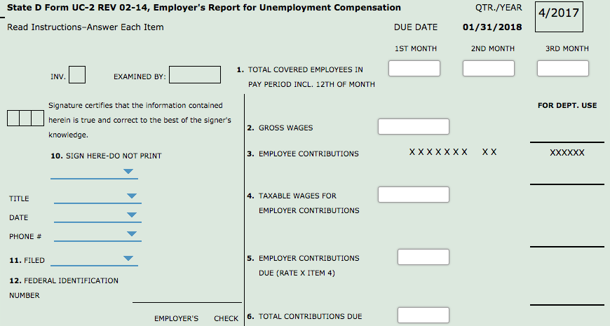rate, the available 2016 rates were used for FUTA and SUTA. Note: