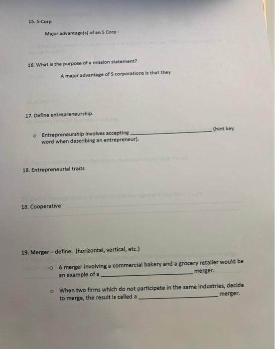 How are the profits of a sole proprietorship taxed? 3. Small businesses