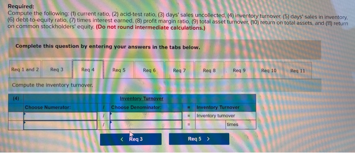 credit: selected balance sheet amounts at December 31 of the prior year