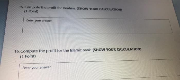 be managed and invested by the Bank. The Bank provides Al-Mudharabah Moqayadah