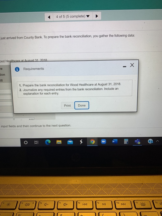 missing internal control characteristics in each situation. 2. Identify the possible problem