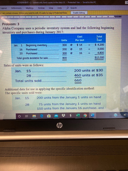  ASSIGNMENT - Submit only hard copies in the case (1) -