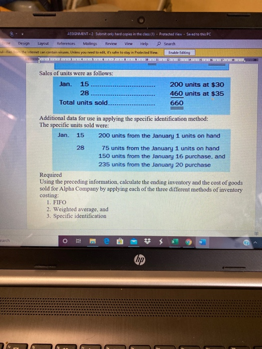 Protected vien . Saved to this PC Layout References Mailings Review View