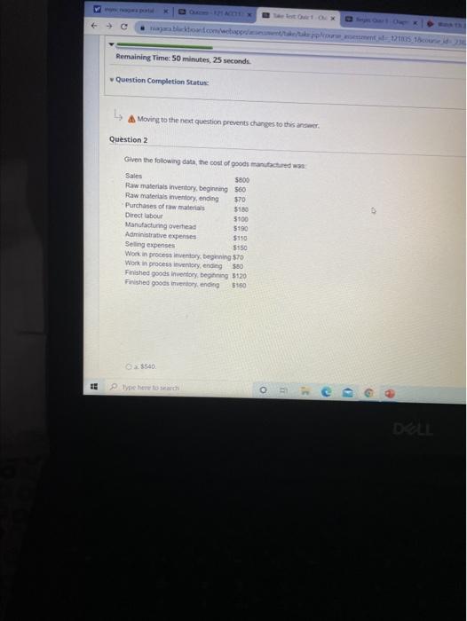 just ended: Raw materials used in production $900,000 Direct labour $700,000 Total