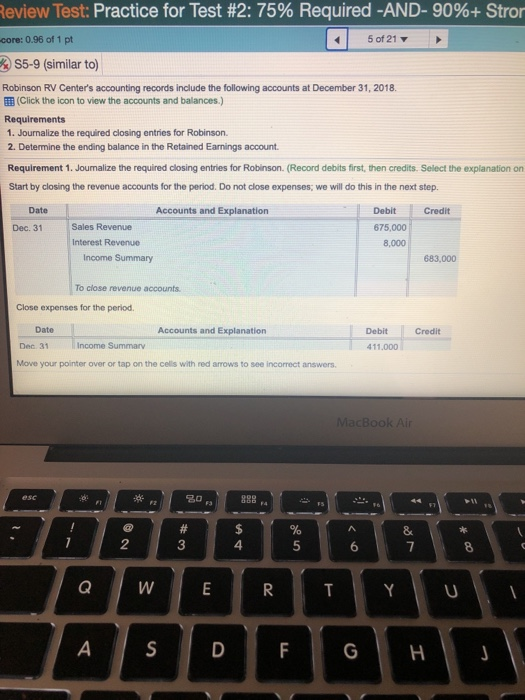 is my whole question now do you find the retained earnings account?
