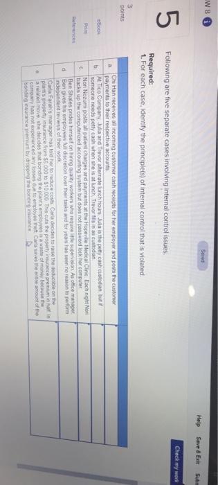  W8 Seved Help Save & E Sub Check my work 5