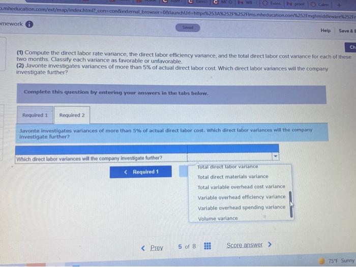 16.250 hours of direct laborat a $247000 total cost to produce 5,600