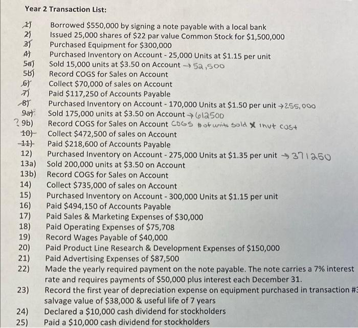  How do you find the COGS for the balance sheet Year