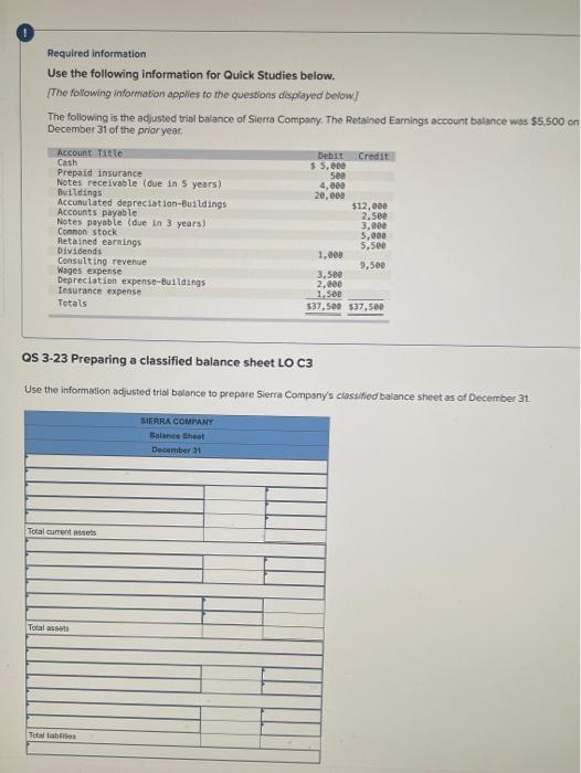 following information applies to the questions displayed below) The following is the