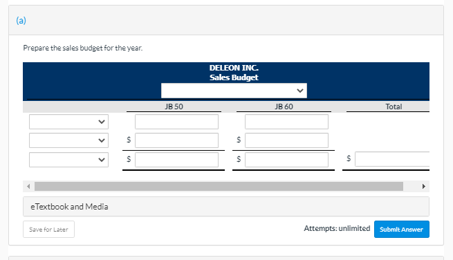 December 31, 2020. Accounting assistants furnish the data shown below. Product JB