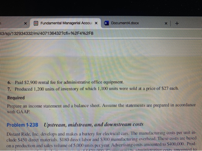 income statement by recording them in a horizontal financial statements model as