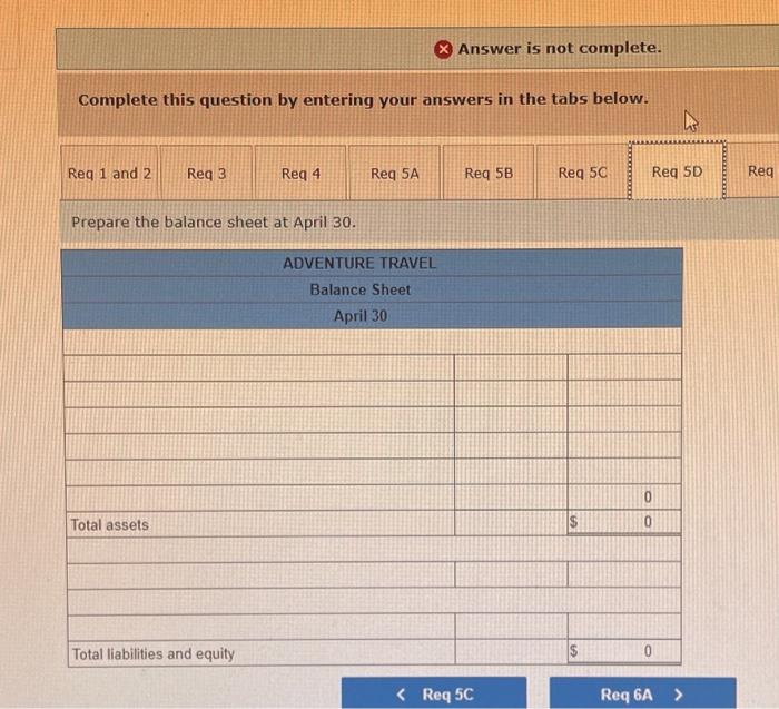  need help Answer is not complete. Complete this question by entering