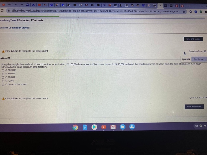 O E. None of the above A Moving to the next question