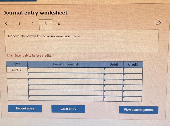 by employees. Aprit 29 The company pald \$4e0 cash for sinor repairs