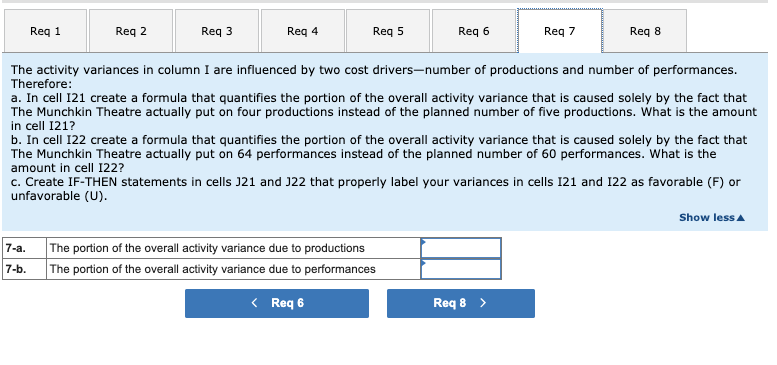 the end of the year. The theater expects to put on five