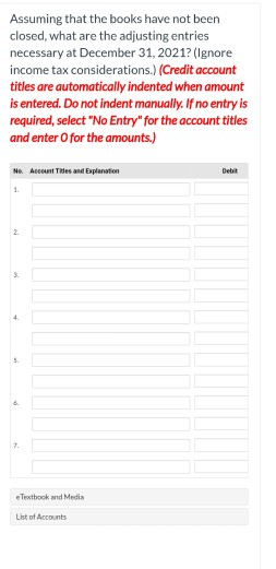Prepaid Insurance Unearned Rent Interest Payable 13,500 Additional adjusting data: 1. A