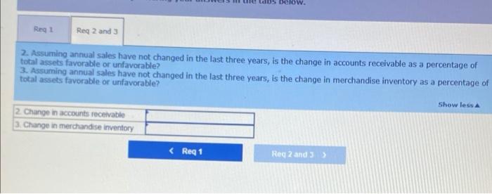 year-end balance sheets follow. Current Year 1 Year Aco 2 Years Ago