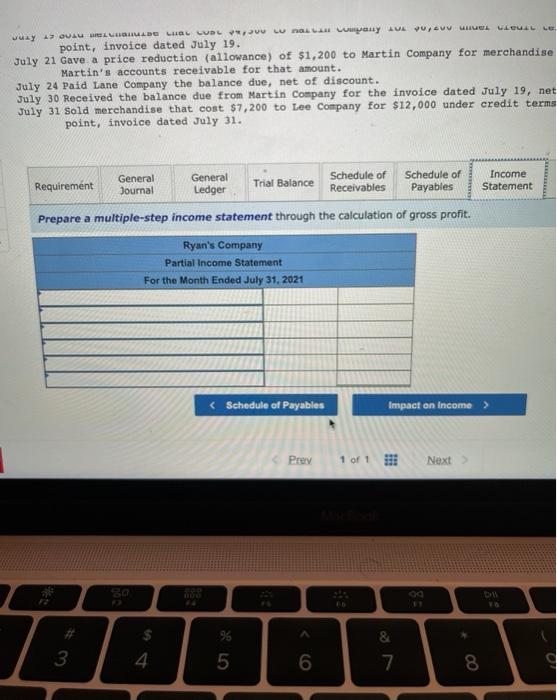 the perpetual inventory system and the gross method. (Hint: It will help