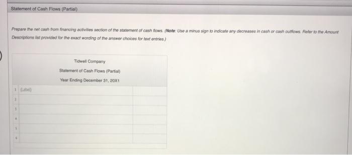 20X2. C. Borrowed $577,000 from a bank on a 2-year note. D.