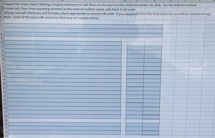 Island Clothing Company. Filling in the transaction analysis columns 2 (Alays use