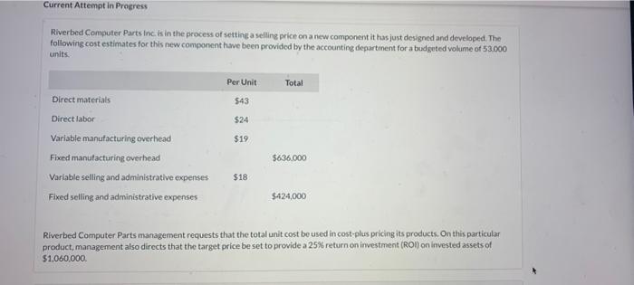  Current Attempt in Progress Riverbed Computer Parts Inc is in the