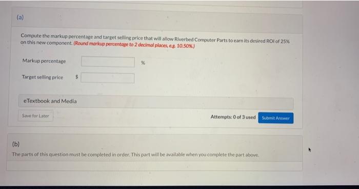 process of setting a selling price on a new component it has