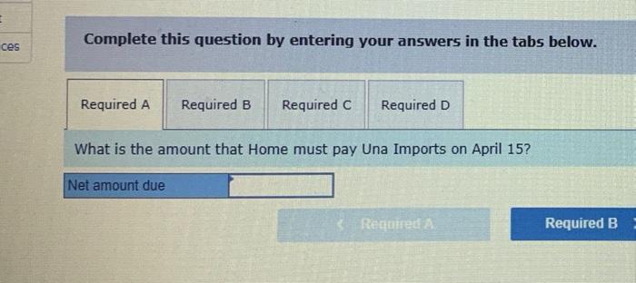 Year 1, Home Furnishings purchased $33,000 of merchandise from Una Imports, terms