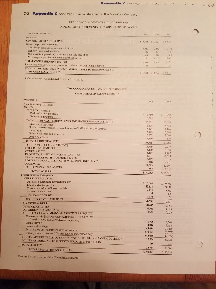 for each company: (1) Cash and cash equivalents balance at December 26,