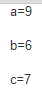  a=9 b=6 b=6 c=7 c= System 2. ac e-0.004s G(S) =