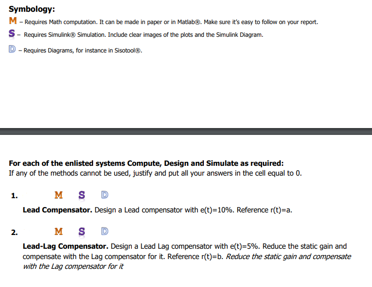 computation. It can be made in paper or in Matlab@. Make sure