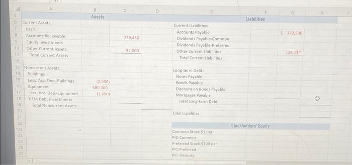 per share 12 13 14 15 Journal Entries Taccounts Income Statement Statement