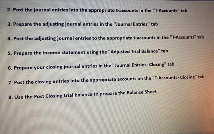 Please check to see if I have the correct journal entries and