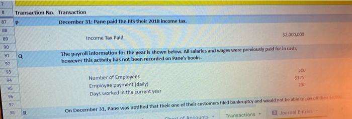 uses a perpetual system to track their inventory. Pane uses the percentage