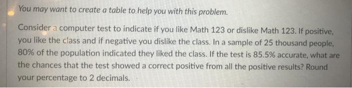  Question 7 point 4. You may want to create a table