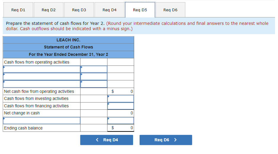 cash from accounts receivable. 5. Paid $16,000 of salaries expense for the